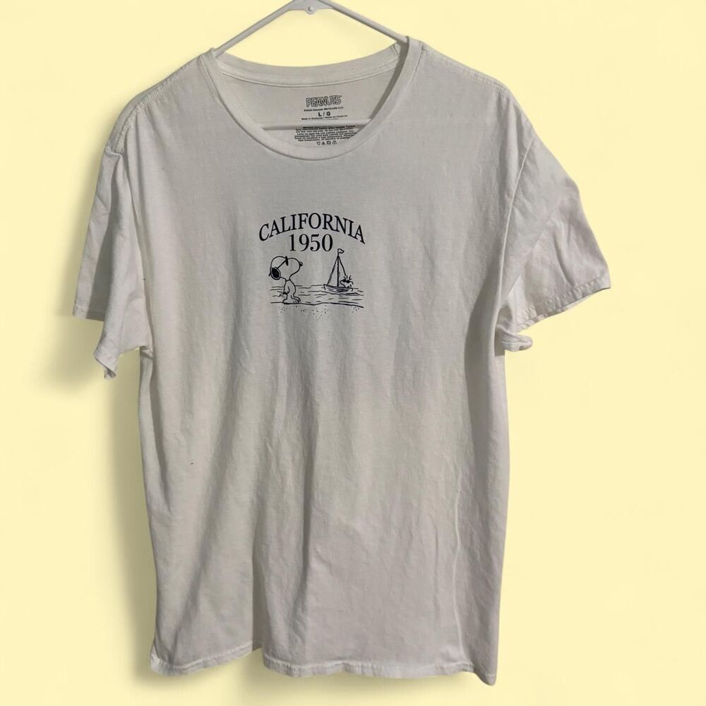 Peanuts Men's White T-shirt
